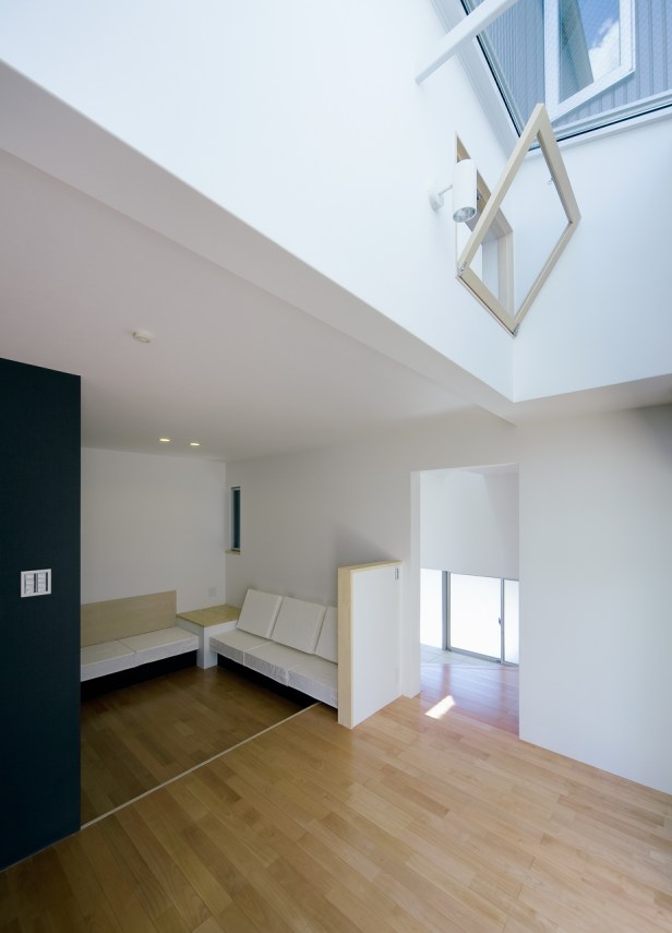 松富邸リビング